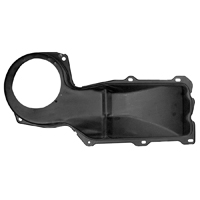 67-69 Camaro Heater Box Small Block, Black