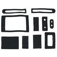 67-69 Camaro Heater Box Seal Kits Without A/C