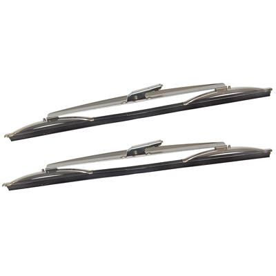 67-69 Camaro Wiper Blades Aero Style 15, Left And Right Hand