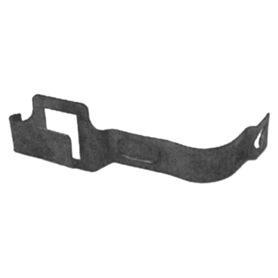 67-69 Camaro Fan Shroud Mounting Brackets Right Hand Lower Clip, Fits 3 Core Radiators