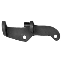 67-68 Camaro Lower Alternator Mounting Bracket Small Block, Black