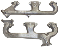 67-68 Camaro Small Block Exhaust Manifolds Without Smog Holes