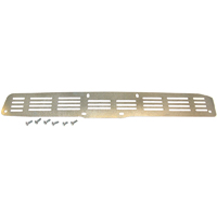 69 Camaro Hood Flapper Delete Plate, Steel Without Bow Tie