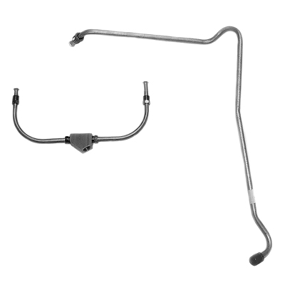 67-68 Camaro Z/28 Fuel Pump To Carburetor Lines Includes 3 Lines & Fuel Block