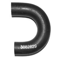 67 Camaro Water Bypass Hose Big Block 325 HP With Air