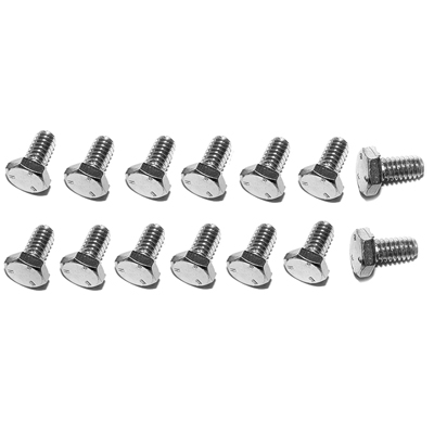 67-72 Camaro Valve Chrome Retainers With Bolts Big Block 14 Bolts