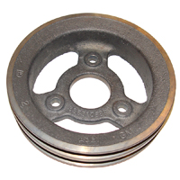 67-68 Camaro Crankshaft Pulley Big Block Triple Groove Deep Cast Iron 6-3/4