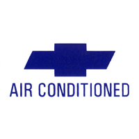 67 Air Conditioning Window Label