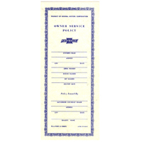 67-72 Owner Service Policy