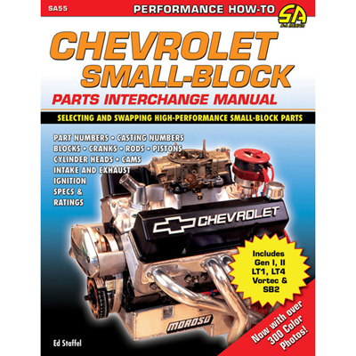 Chevrolet Small-Block Parts Interchange Manual