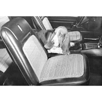 68 Camaro Coupe With Deluxe Front Buckets & Rear Seat Upholstery