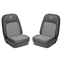 68 Camaro Pre Assembled Bucket Seats Assemblies With Houndstooth Interior