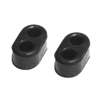 68-69 Camaro Rear Fold Down Seat Bumpers