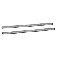 68 Camaro Arm Rest Base Molding, Standard Interior, Original Style Stainless Steel, Pair