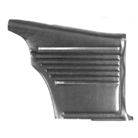 68 Camaro Coupe Assembeled 1/4 Trim Panels Standard, Black