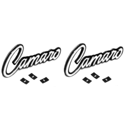 68-69 Camaro Deluxe Door Panel Emblems, 