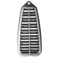 68-69 Camaro Front Door Jamb Vent Louvers, Each