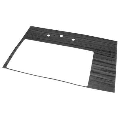 68 Camaro Manual Walnut Center Shift Plate Woodgrain Insert