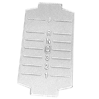 68-69 Camaro 700R4 Shift Indicator Lens