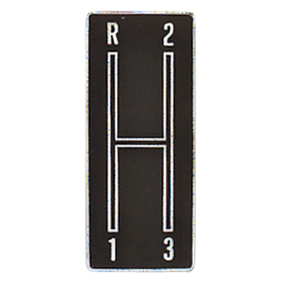 Shift Plate Emblem