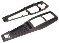 68-69 Camaro Console Shell Only, Top & Bottom, Black