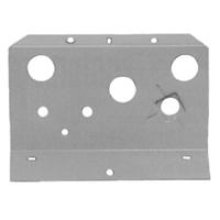 68-69 Camaro Fuel / Oil Console Mounting Plate, Front Plate