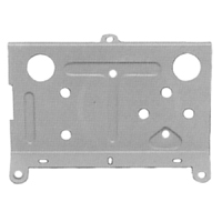 68-69 Camaro Battery / Temperature Console Mounting Plate, Rear Plate