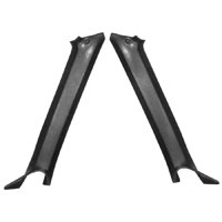 68 Camaro Coupe Interior Pillar Post Moldings, Pair, Black