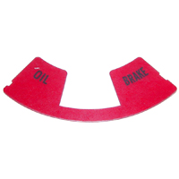 68 Camaro Center Dash Illlumination Lens, Oil / Brake