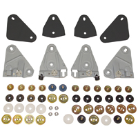 68-69 Camaro Door Glass Mounting Kit
