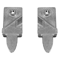 68-69 Camaro Door Window Rear Stops, Pair