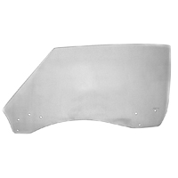 68-69 Camaro Left Hand Clear Door Glass