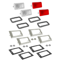 68 Camaro Side Marker Light Kit, 24 Pieces