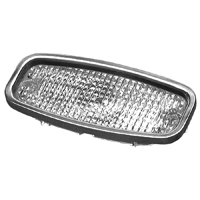 68 Camaro Except RS Left And Right Hand Parking Light Lens, With Stainless Trim