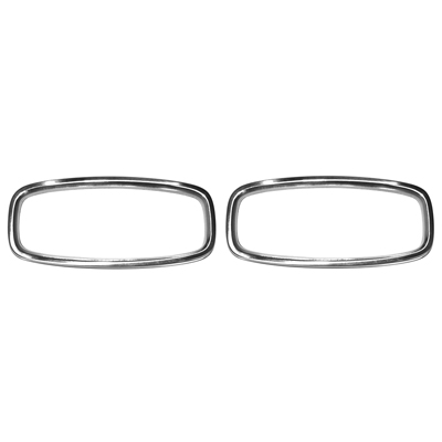 68 Camaro Left And Right Hand Parking Light Lens Trim Rings