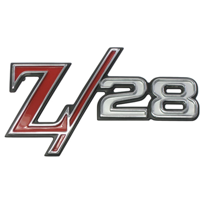 68 Camaro Front Fender Emblem 
