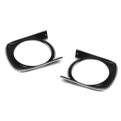 68 Camaro Except RS Left & Right Hand Headlight Bezel, Pair