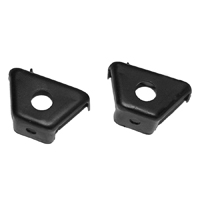 68 Camaro RS Headlight Rubber Stoppers, 2 Piece Bracket Kit