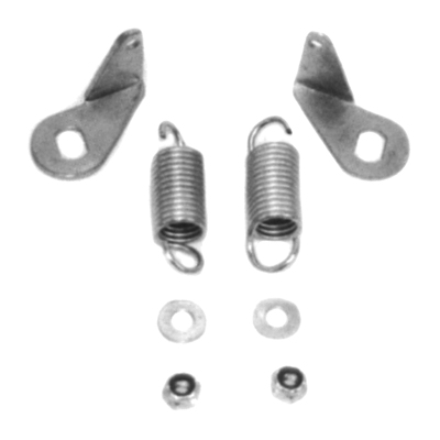 68 Camaro Camaro RS Left and Right Hand Over Center Bracket and Spring Kit