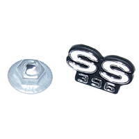 68 Camaro Steering Wheel Shroud Emblem, SS 396