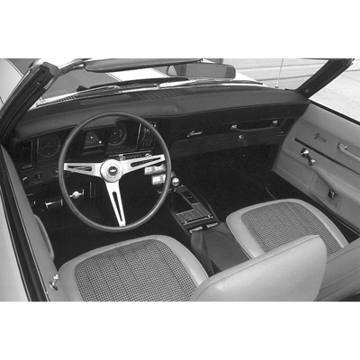 69 Camaro Pre Assembled Bucket Seats Assemblies With Houndstooth Interior