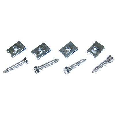 69 Camaro Kick Panel Cable Bezel Screw Kit