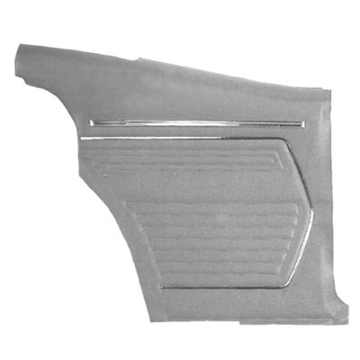 69 Camaro Coupe Assembeled 1/4 Trim Panels Standard, Black