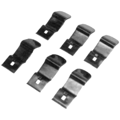 69 Camaro Lower Dash Pad Clips, 6 Piece Kit