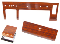 69 Camaro Rosewood Dash Panel Kit, 6 Pieces