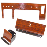 69 Camaro Rosewood Dash Panel Kit, Right Side Kit, 3 Pieces