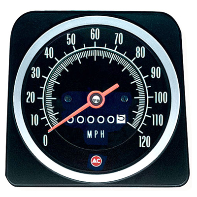 69 Camaro Speedometer With, 120 MPH
