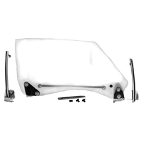 68-69 Camaro Right Hand Clear Door Glass Assembly