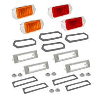 69 Camaro Side Marker Light Kit, 24 Pieces