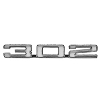 69 Camaro 302 Hood Emblem